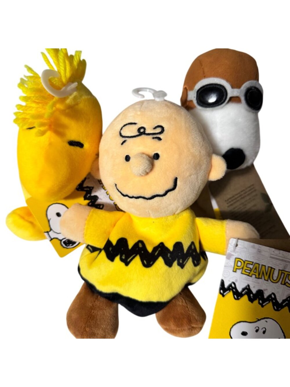 Aurora 5" Peanuts Palm Pal Plush Set Bundle Charlie Brown Woodstock Snoopy 2025 - Picture 7 of 11